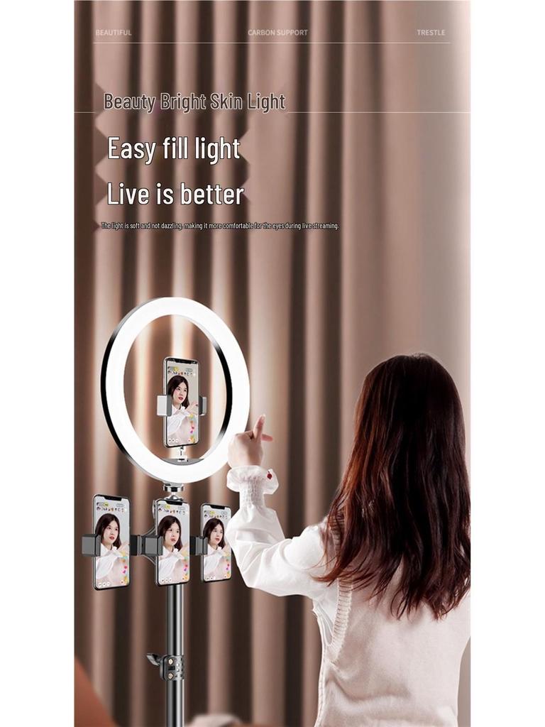 Mobile Selfie Tripod Stand for Photography & Live Broadcasting