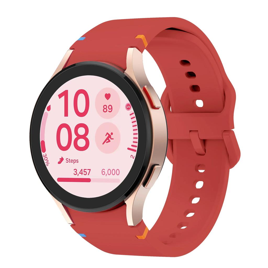 No Gaps 20mm Silicone Band for Samsung Galaxy Watch 7 6 4 Classic 42mm 46mm 43mm Strap for Galaxy Watch 4 5 Pro 6 Watchband