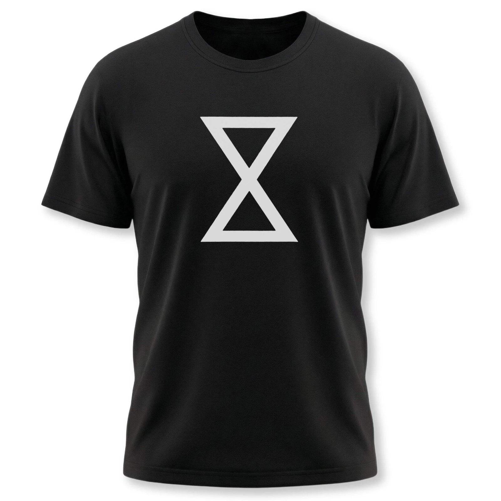 Lakota Kapemni Symbol T-Shirt | Native American Hourglass Symbol Graphic Tee L