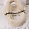 Faux Mink Fur Handbag – Soft Plush Tote, 2 Colors, From Korea