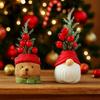 Cute Snowman Decoration Exquisite Christmas Gnome Doll Tabletop Decor Santa Claus Ornament  Festive