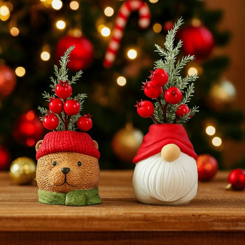 Exquisite Snowman Decoration Cute Christmas Gnome Doll Creative Santa Claus Ornament  Home Decor