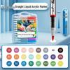 Soft Tip Acrylic Marker Pen Set for Kids' Art - Stackable, 60 or 80 Colors