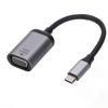 JORINDO USB C to VGA Adapter TypeC Male to VGA Female Wired Adapter for Windows