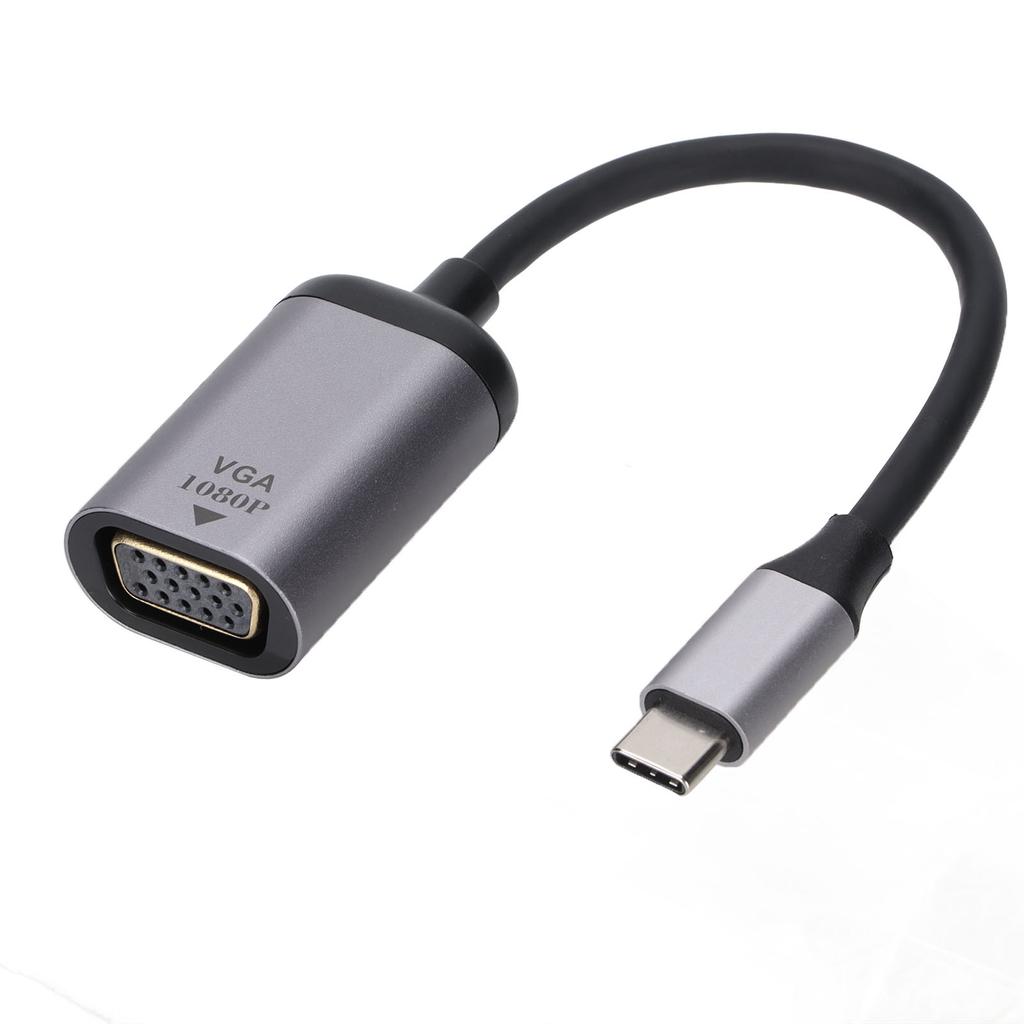 JORINDO USB C to VGA Adapter TypeC Male to VGA Female Wired Adapter for Windows