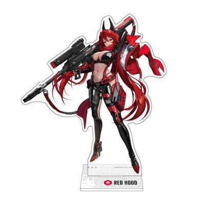 ALGERNON PRODUCT S Victory Goddess NIKKE Acrylic Red X H120mm Stand, Hood, Approx. W60-105 (approx.)