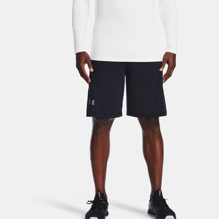 Under Armour Casual Sports Basketball Running Quick-Dry Fitted Shorts Men Shorts Black 1253527-001