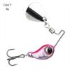 Sinking Spoon Metal Rotate Vibration Metal Fishing Bait VIB Lure Treble Hook Wobblers Crankbaits