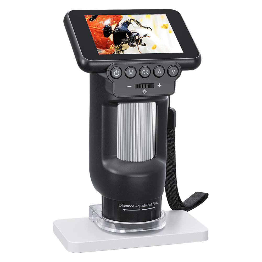 Microscope for with 2.8 Inch Screen Handheld Microscope Camera 1080P HD Portable Handheld Magnifying Glass Educational Science