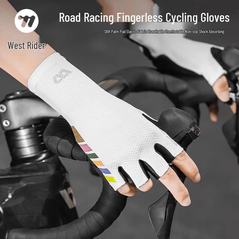 Xiqizhe Unisex Half-Finger Cycling Gloves One Size