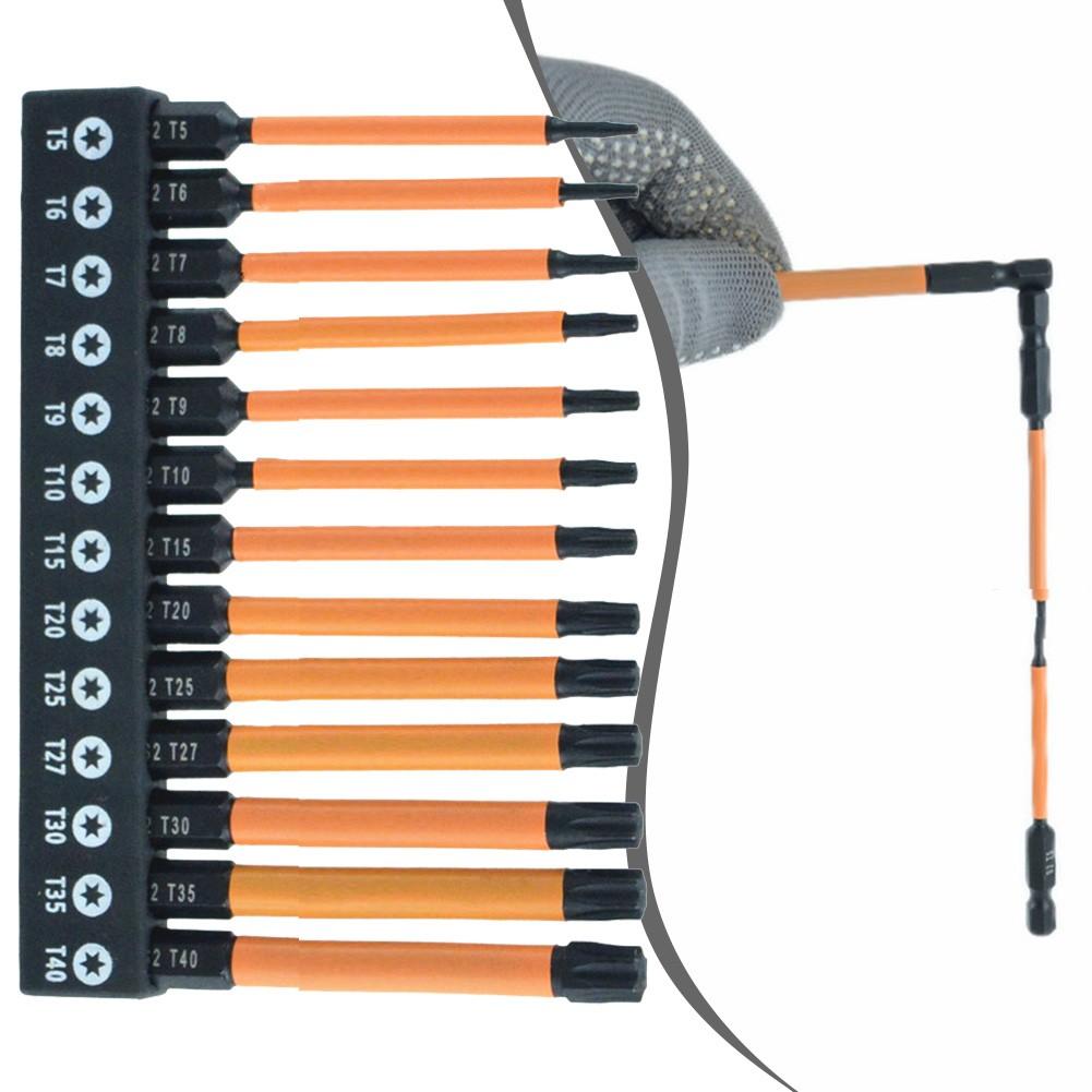13PCS Alloy Steel Star Bit Set for DIY and For Appliance Repair