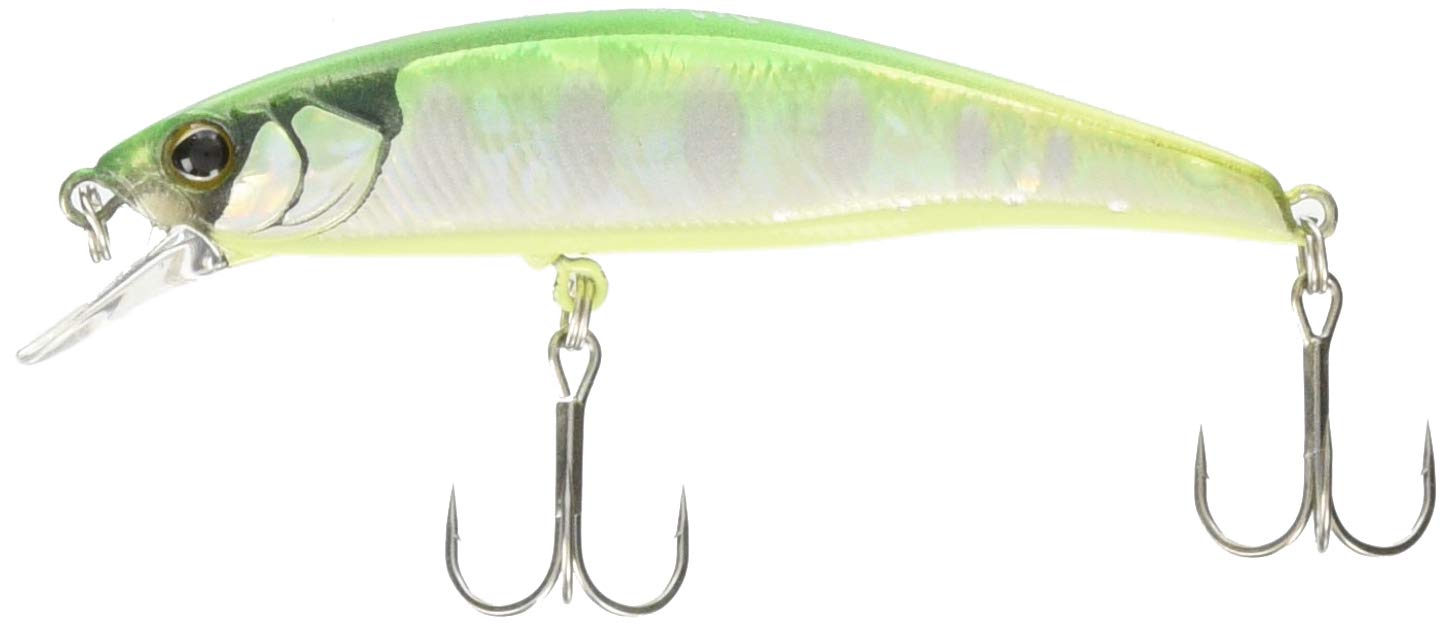 JACKALL TIMON Tricolor Ryushin 63HW Flash Green Back Lure