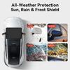 YZ winter car front windshield cover With Reflective strips car snow blanket Oxford Scratch Resistant Waterproof frost Protector