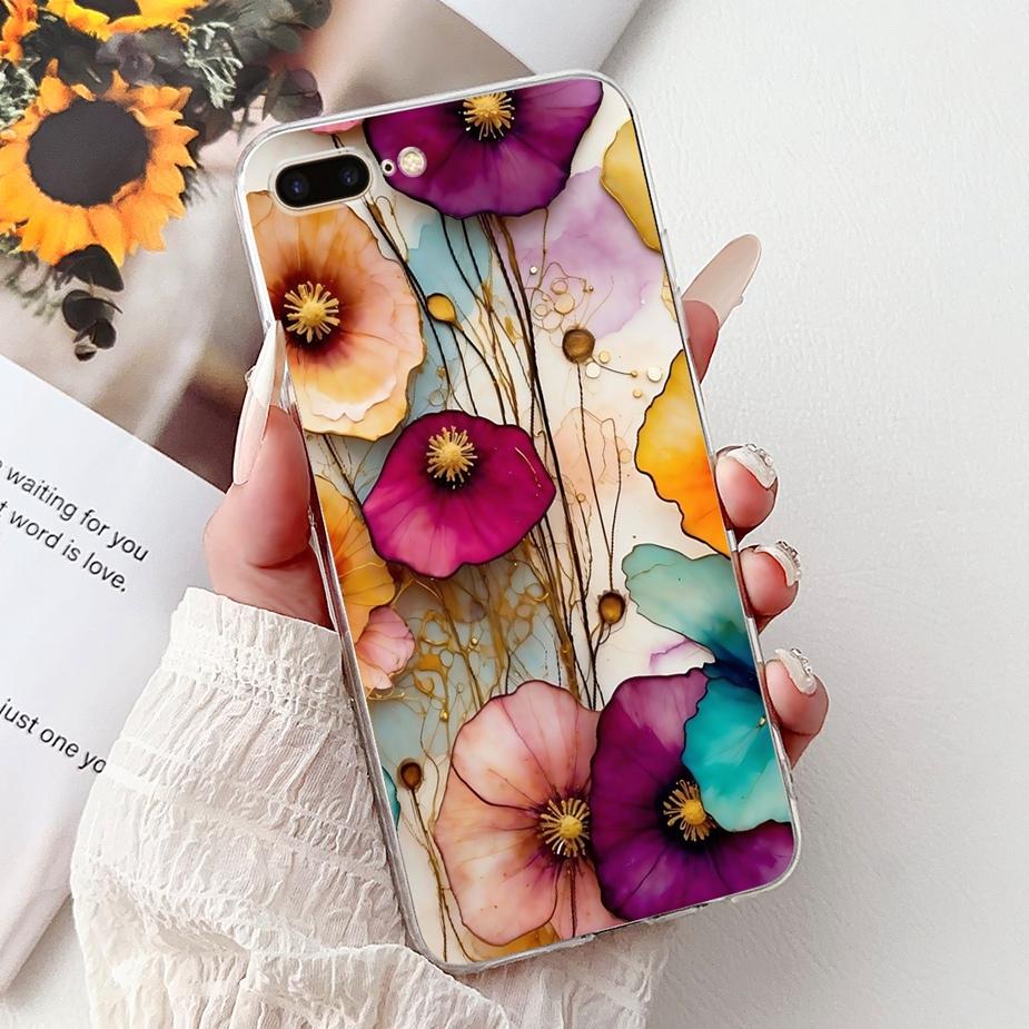 For Apple iPhone SE 2020 Case Popular Fashion Painted Cover 4.7'' Soft Silicone Phone Case For iPhone SE 2022 iPhoneSE 2020 Bags