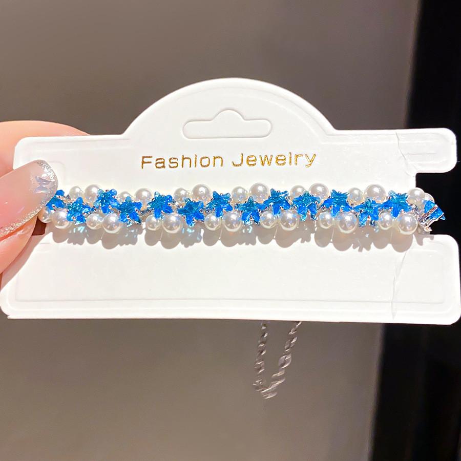 Starry Blue Pearl Magnetic Bracelet For Women Gift Idea Summer 2026