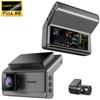 Dash Cam Car DVR Auto Dual lens 24hour monitor HD 1080P night vision front rear Wide angle