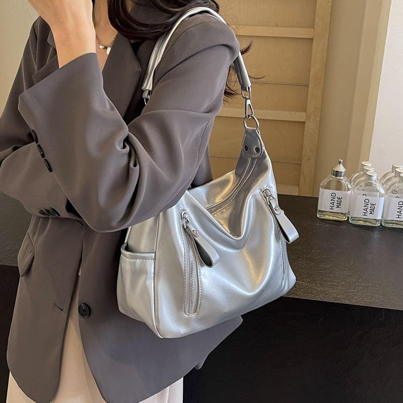 Torby Damskie torby tote Duża pojemność letnia listonoszka nowa stylowa i prosta na ramię studencka do klasy dojazdy do pracy