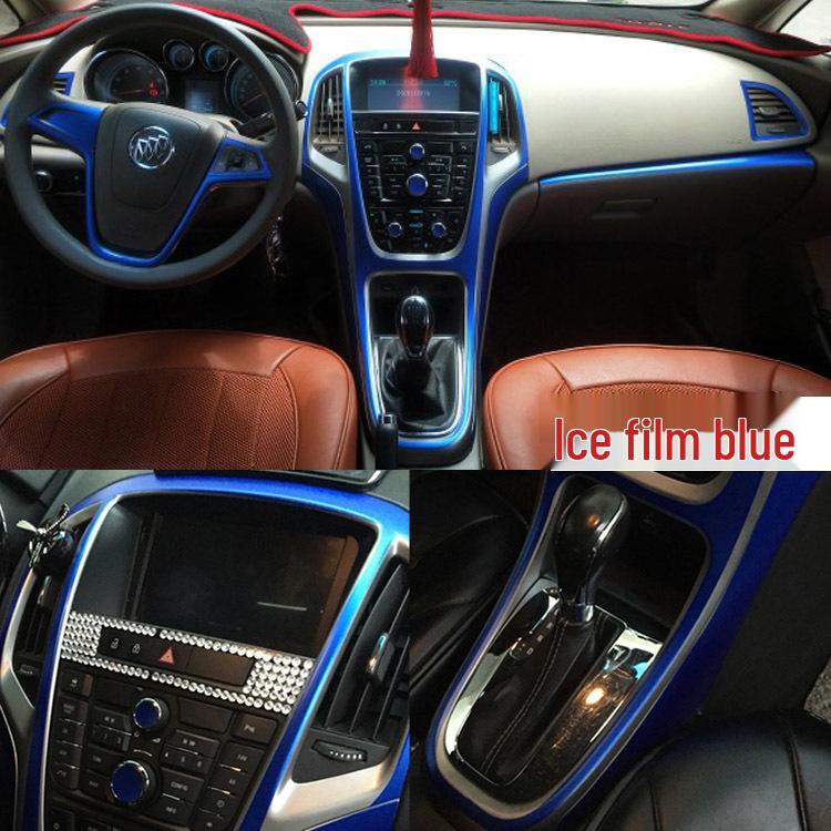 Buick 10-14 Old Model Interior Carbon Fiber Console Sticker for GT/XT