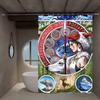 P-Princess Anime M-Mononoke Shower Curtain With Waterproof And Mold Resistant Shower Curtain Polyester Bathroom Screen With Hook