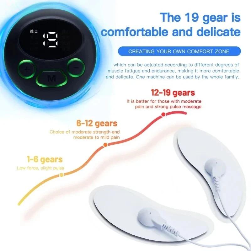 EMS Low-Frequency Pulse Facial Massager Lifting Firming Anti-Wrinkle Remove Double Chin Microcurrent Skin Care Muscle Stimulator