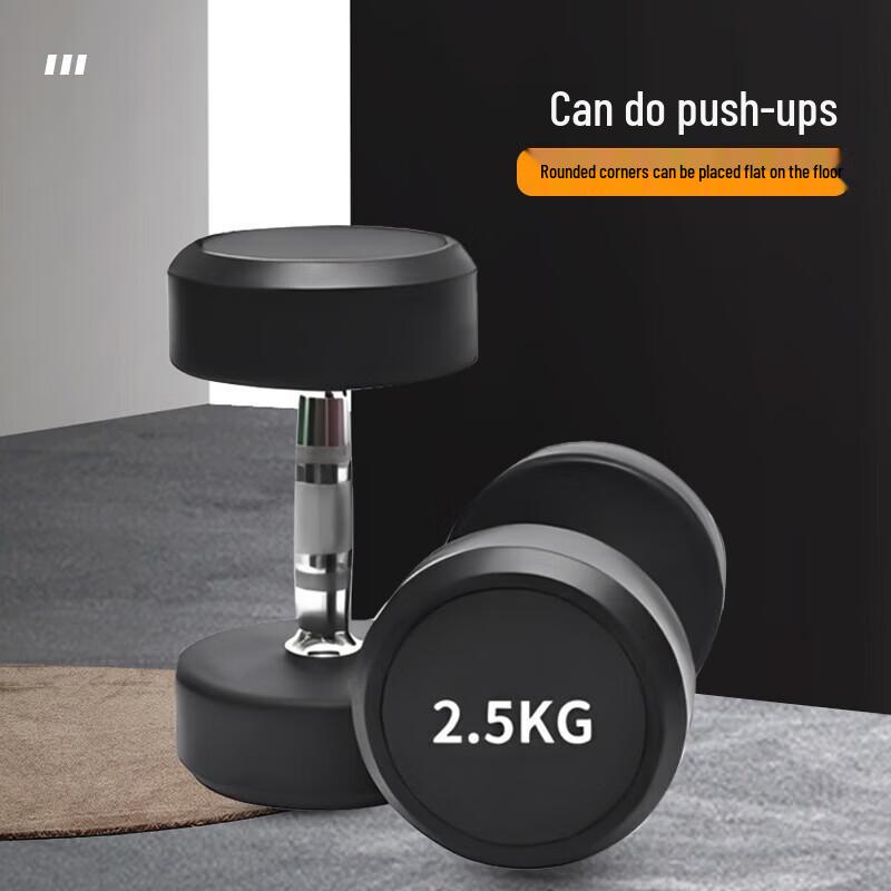 Xiongshiguai Rubber Coated Dumbbell Set