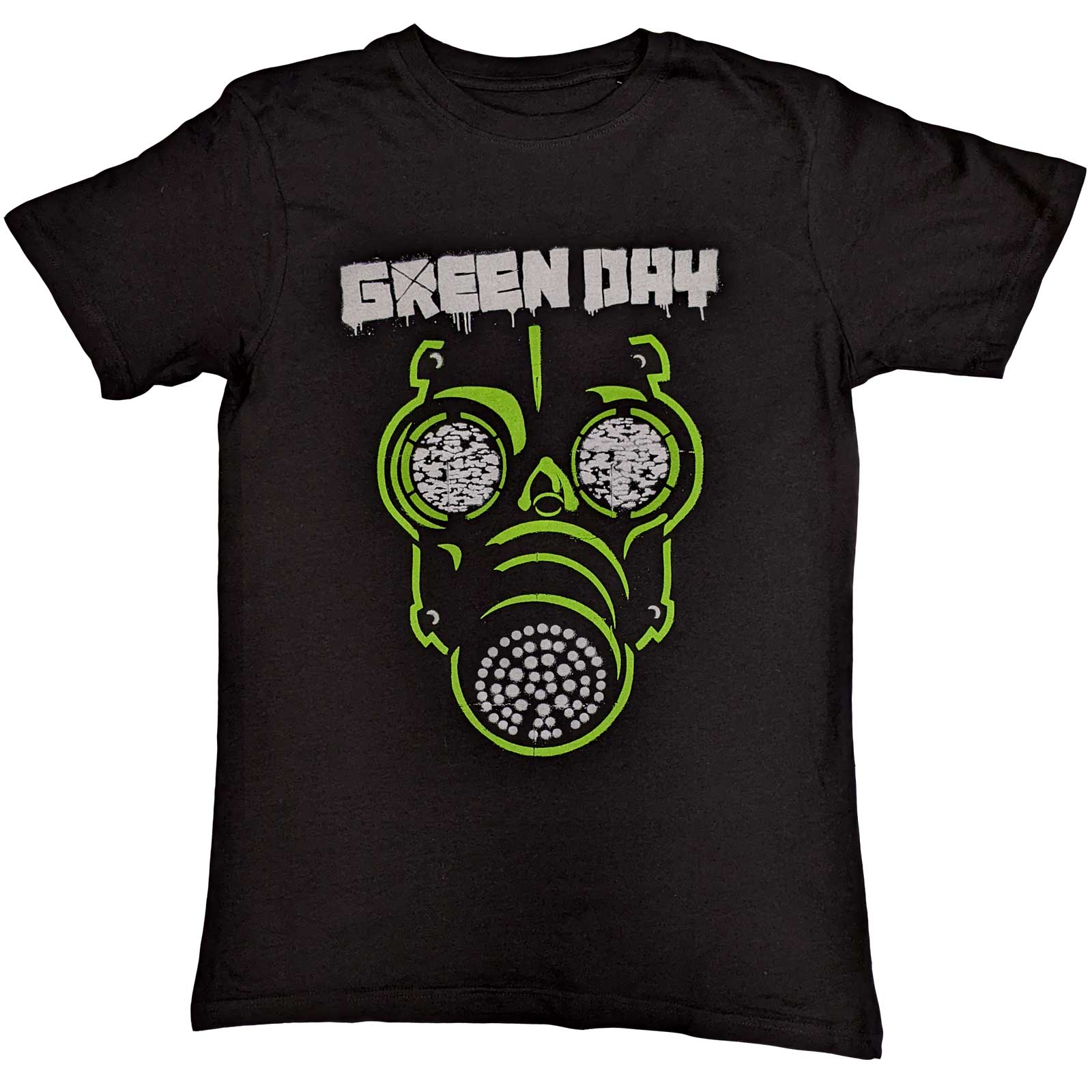 Green Day TShirt Green Mask OFFICIAL NEW XL