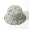 Cute Cartoon Dinosaur Baby Bucket Hat Sun Protection Soft Cotton Beach Cap For Kids Summer Outdoor Fisherman Hat