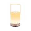 Portable LED Night Light, RGB Touch Control Lamp, 1800mAh Rechargeable Nightlight, Remote Control, 6 Dimming Levels, 1