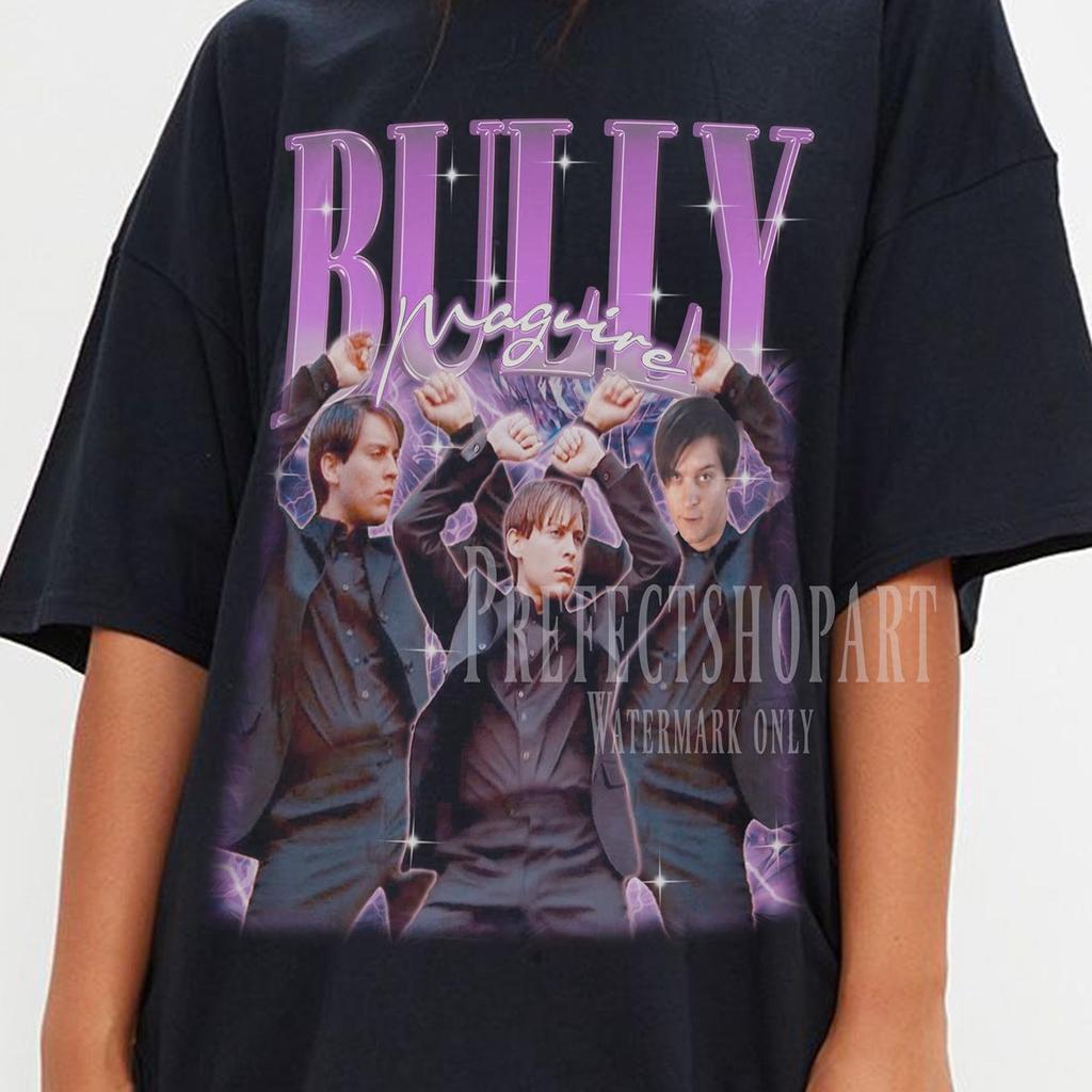 Bully Maguire Retro Shirt, Tobey Maguire Homage Shirt, Tobey Maguire Fan Shirt, Bully Maguire Shirt, Tobey Maguire Funny Dance Shirt