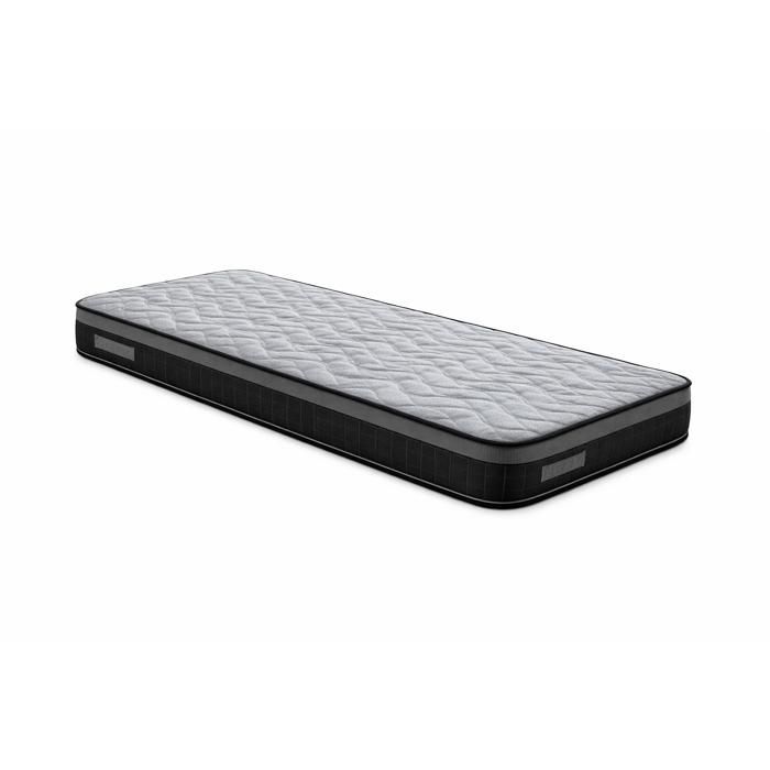 KING OF DREAMS Matelas 80x190 IZIABELLA 25 cm - Mousse polyuréthane 22 cm, Très ferme, 2 faces, Tissu stretch 220 g/m²