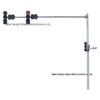 L-Shaped Traffic Signal Pole 6m/7m for Road Intersection Safety