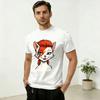 DDavids Bowieee Aliens Katze Spruch T-Shirts Unisex Vintage Reines Baumwoll-T-Shirt Rundhals Kurzarm-T-Shirt Geschenkidee Kleidung