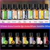 English Aromatherapy Essential Oils: Long-Lasting, Water-Soluble Fragrance for Humidifiers & Flameless Diffusers