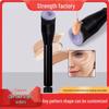 Single Makeup Brush - Soft Flat-Head Concealer Brush with Seamless Fiber Bristles