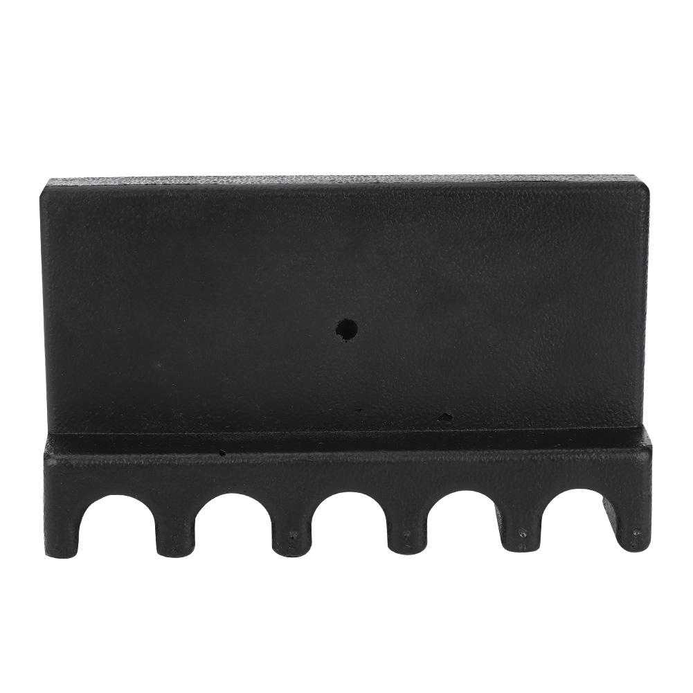 Pool Cue Billiards Snooker Stick Holder Rack Storage Fixed Accessories 5 Cue Holder Universal