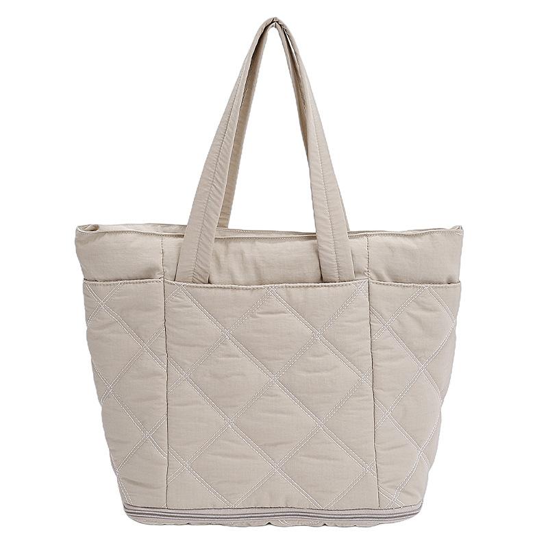 Women's Bag Rhomboid Shoulder Bag Commuter Large Capacity Tote Bag