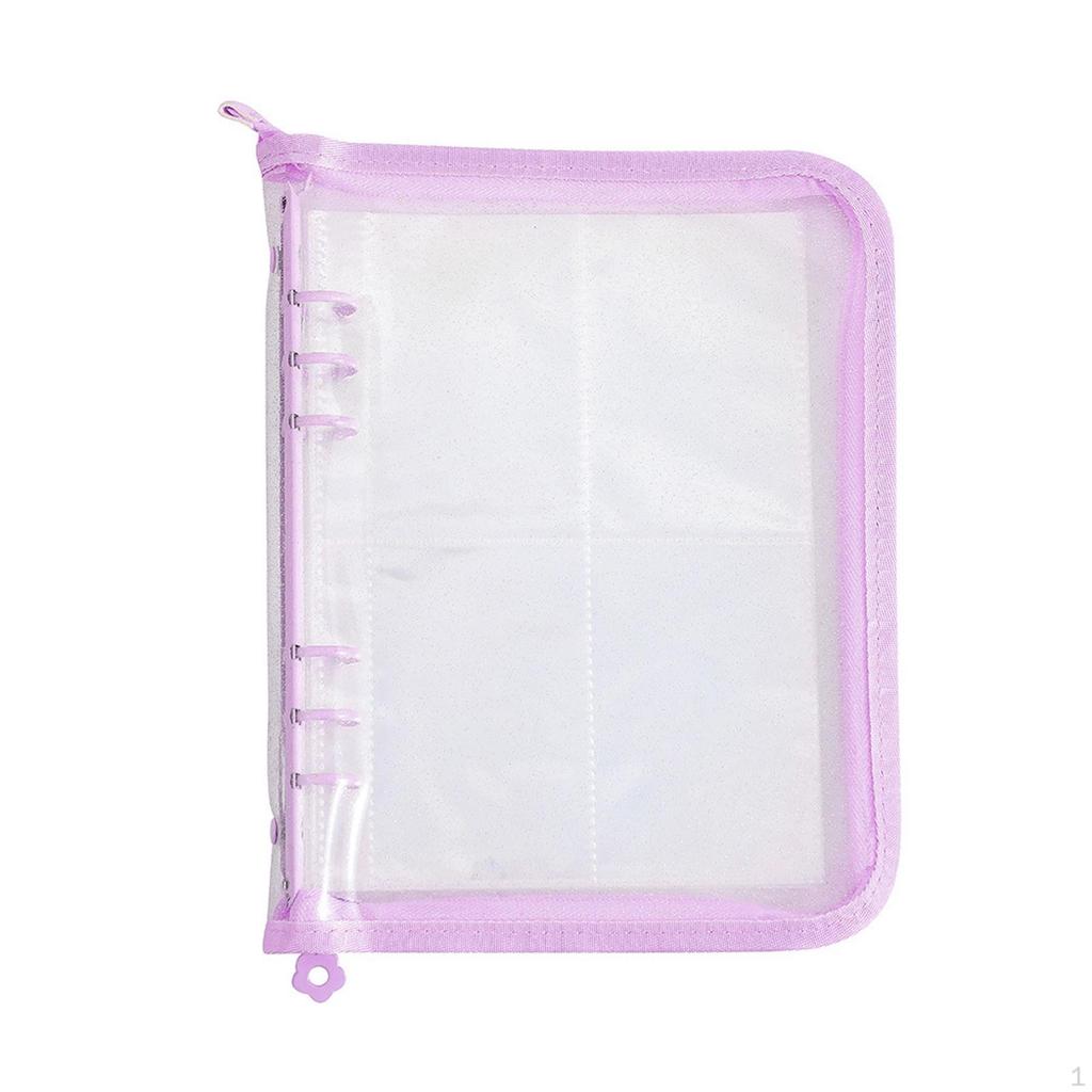 Holder File Reusable Durable Handy Collectible Booklet for Stationery Students