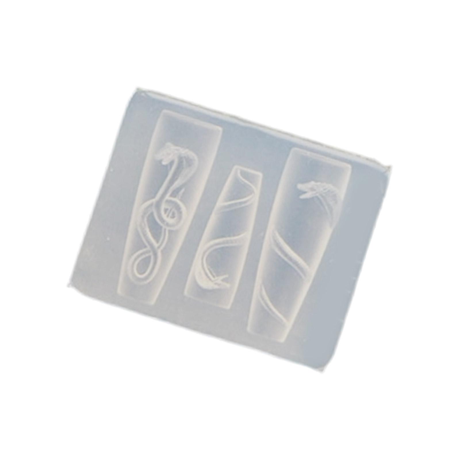 

Креативная силиконовая форма для нейл-арта для легкого создания узоров и дизайнов. Мягкие материалы подходят для ногтей разной формы и длины. A