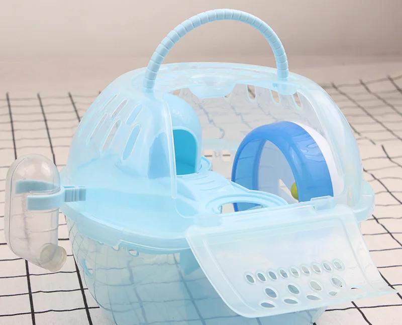 Hamster Take Out Portable Cage Small Pet Out Portable Hamster Cage Hedgehog Guinea Pig Nest Hamster Supplies