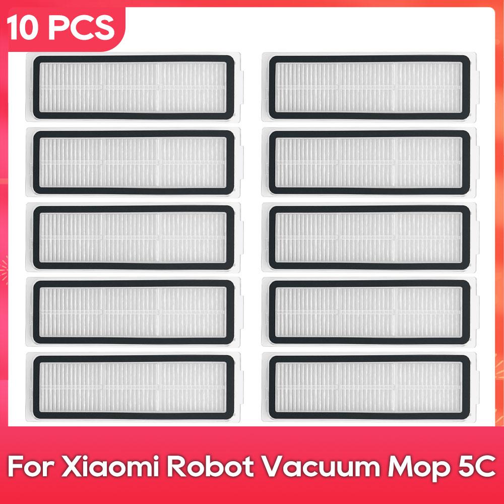 Fit For ( Xiaomi Robot Vacuum Mop 5C / OV42CN ) Main Side Brush Filter Mop Dust Bag Robot Vacuum Cleaner Part Accessories