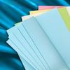 100sheets Blank Colored A6 6-Hole Loose-leaf Paper, Refill Paper, Ring-bound Paper, Punched Paper