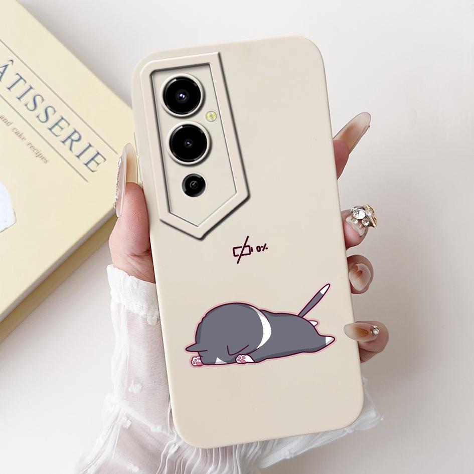For Tecno Pova 4 Cases LG7n Fashion Flower Soft Liquid Silicone Fundas Matte Cover For Tecno Pova 4 Pova4 4G Pro LG8n Phone Case