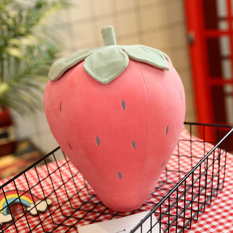 

Игрушка Клубника Плюшевая Пух Хлопок Фруктовая Подушка Девочки Дети Праздничный Подарок Кукла 20cm