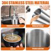 1500ML/2000ML Measuring Cup Stainless Steel Measuring Cups with Pour Spout and Handle Milk Frothing Cup for Kitchen Bar and Cafe