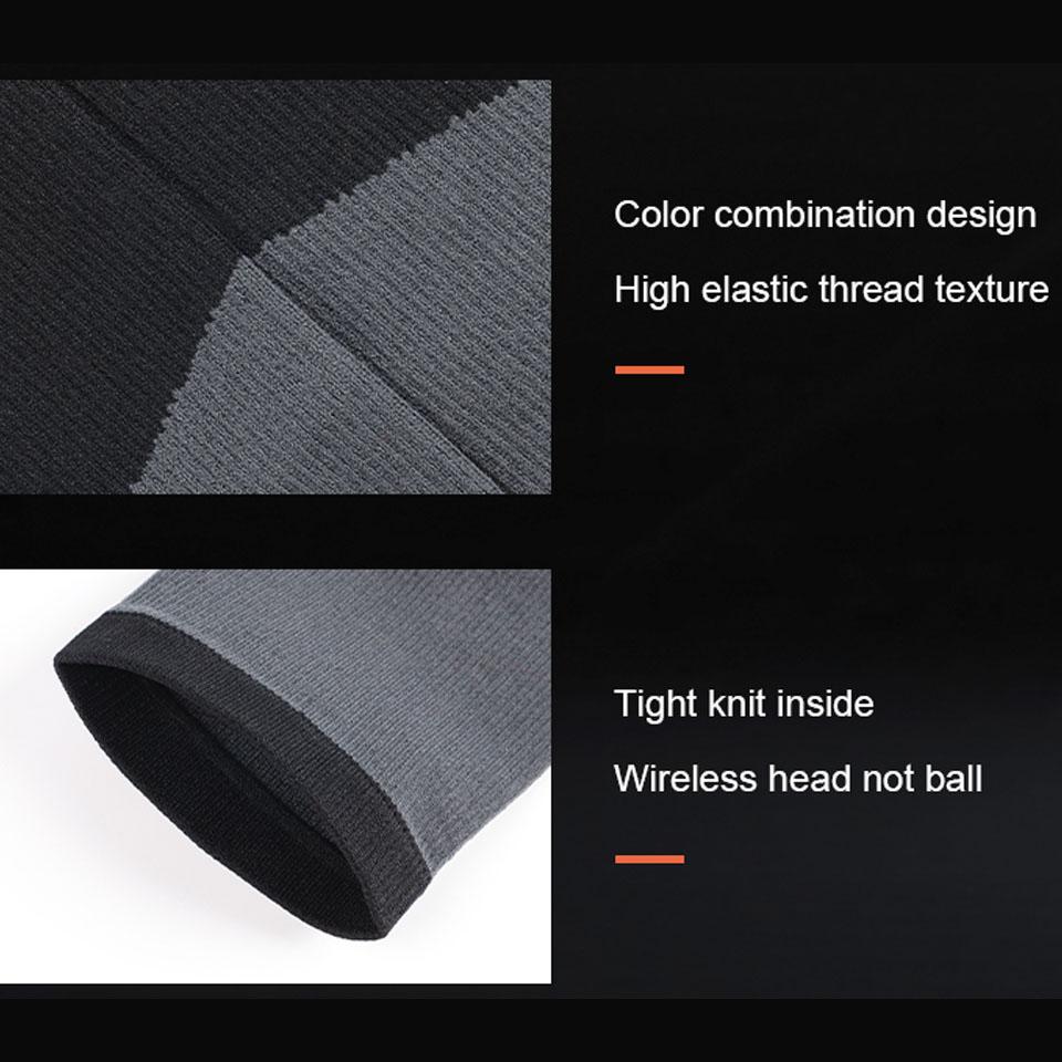 Gobygo 1Pair Athletic Compression Shin Guards Outdoor Riding Stretch Calf Protectors Breathable Compression Calf Socks Men Women