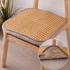 4 Piece Breathable Summer Chair Pad Non-slip Car Chair Cushion Home Decor Seat Cover  Restaurant