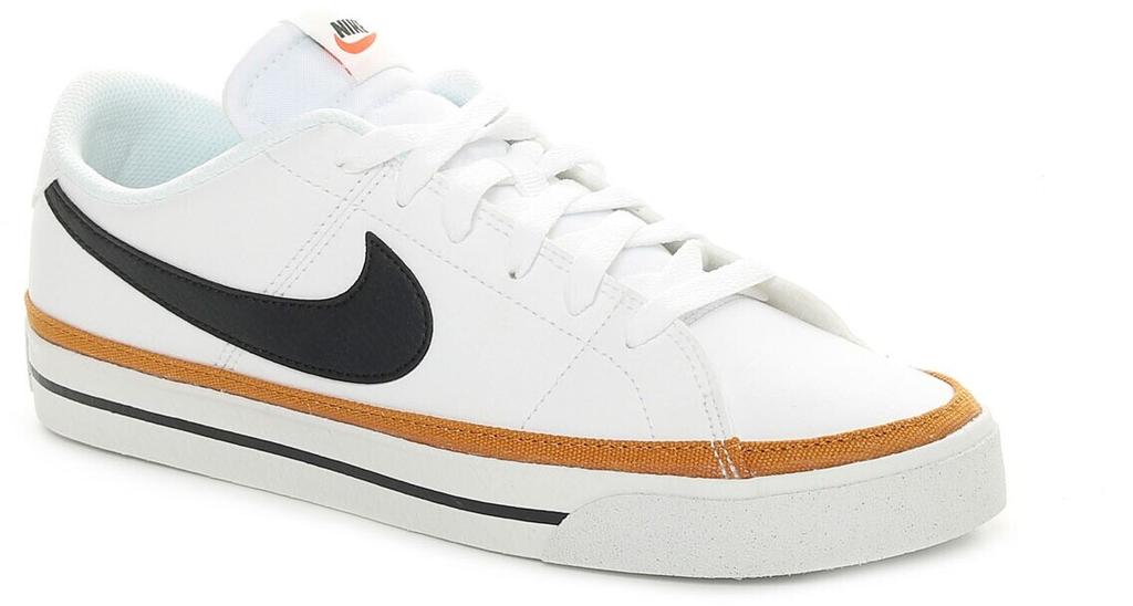 Кроссовки Nike Court Legacy Next Nature белый/пустынная охра/оранжевый/черный