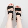 Women's Fashion Roman-Style Flat Sandals with Hemp Rope Sole - Summer Outdoor Slippers