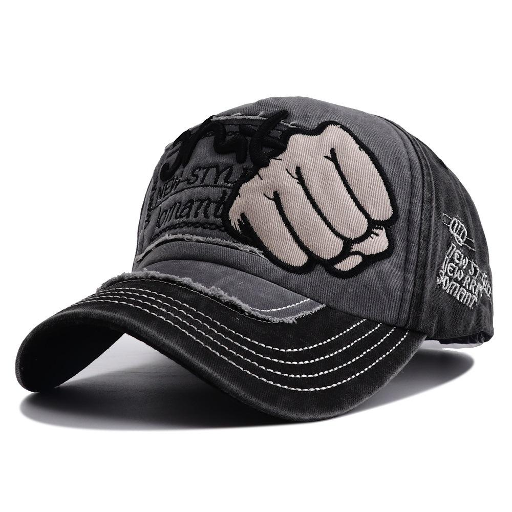 Yiran bag Nieuwe Unisex Borduur Katoenen Baseballpet Voor Vrouwen Luxe Hoed Vintage Verstelbare Snapback Sportpetten Voor Mannen Gorra B2663 Adjustable