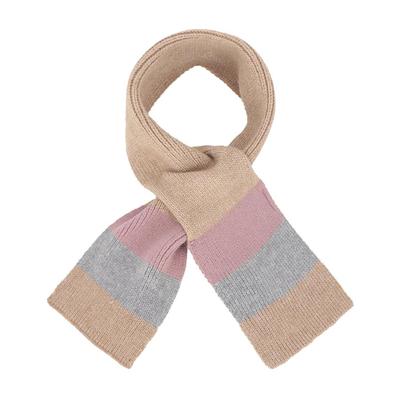 (2 Colors) Color Block Knit Scarf LAAMNA11